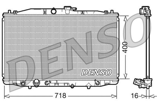 Denso Radiator DRM40023