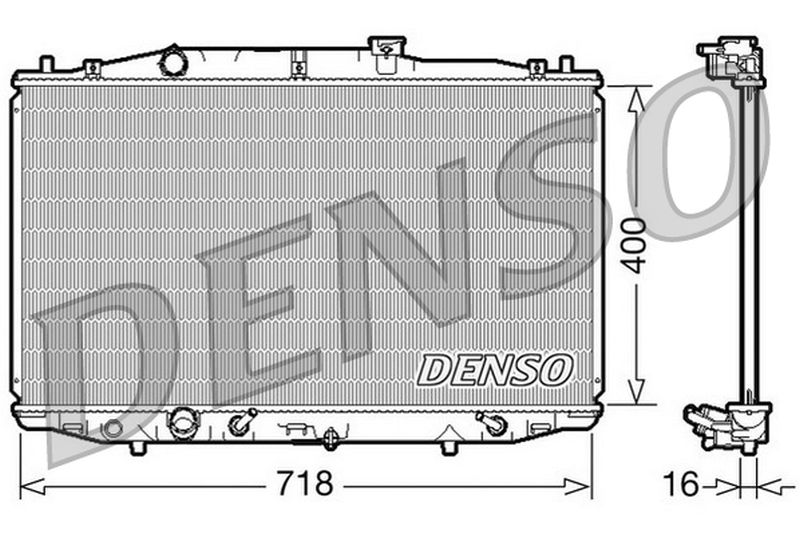 Denso Radiator DRM40024