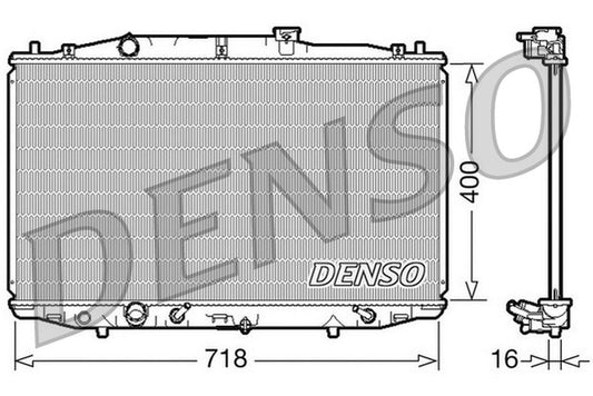 Denso Radiator DRM40024