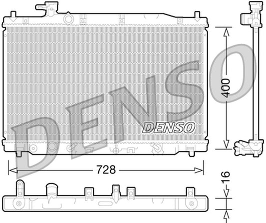 Denso Radiator DRM40030