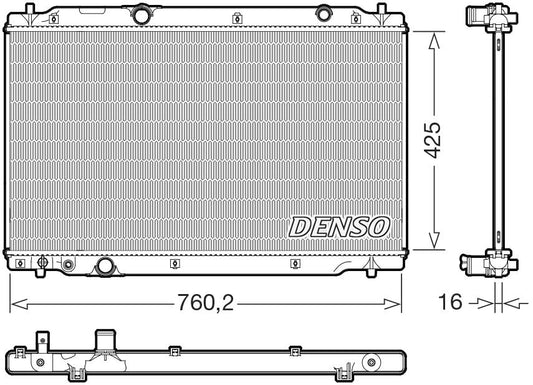 Denso Radiator DRM40107