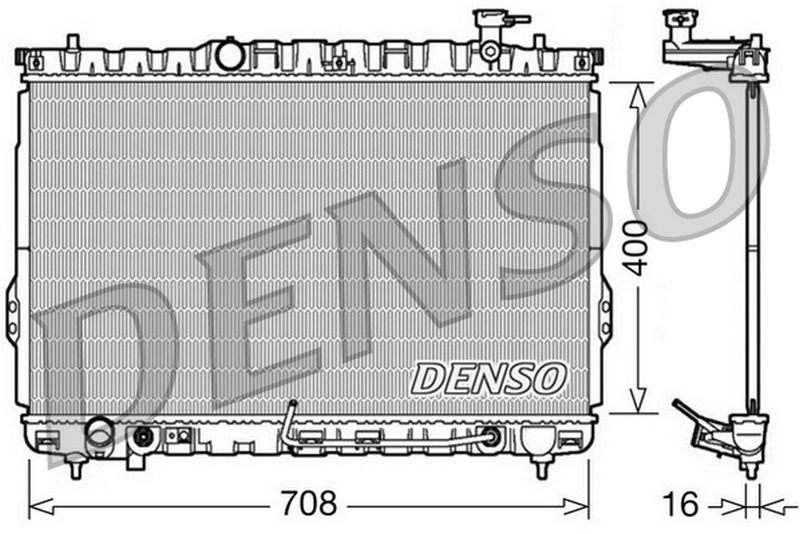 Denso Radiator DRM41002