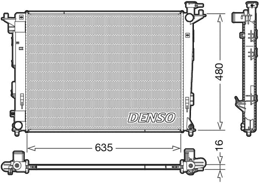Denso Radiator DRM41006