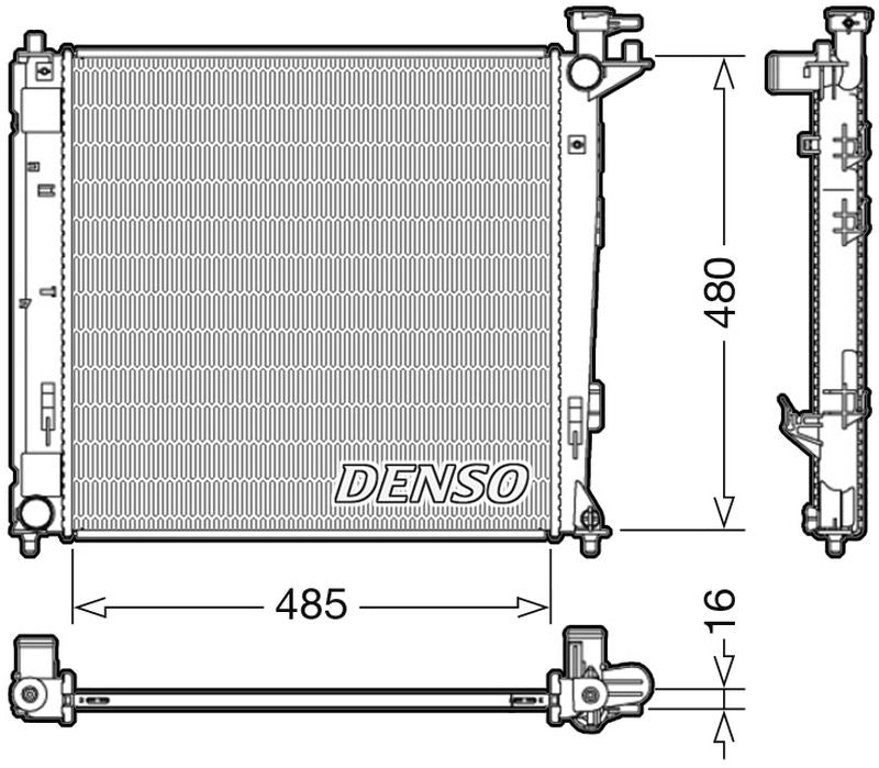 Denso Radiator DRM41008