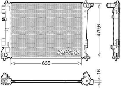 Denso Radiator DRM41028