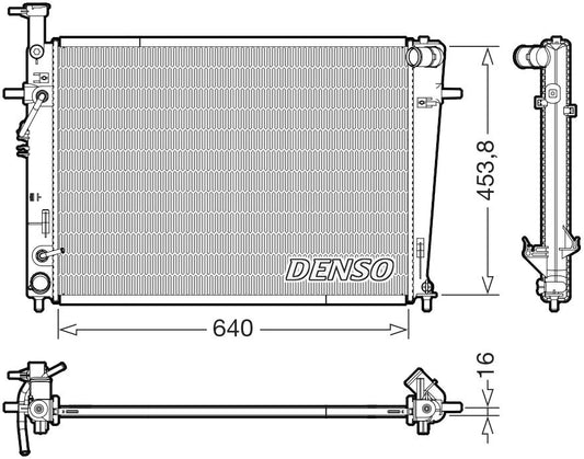 Denso Radiator DRM41029