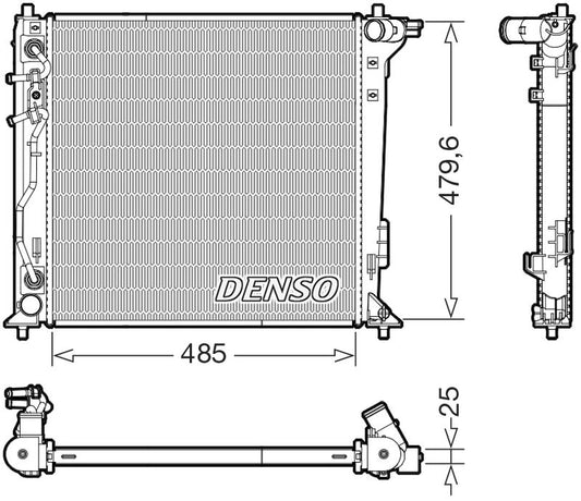 Denso Radiator DRM41030