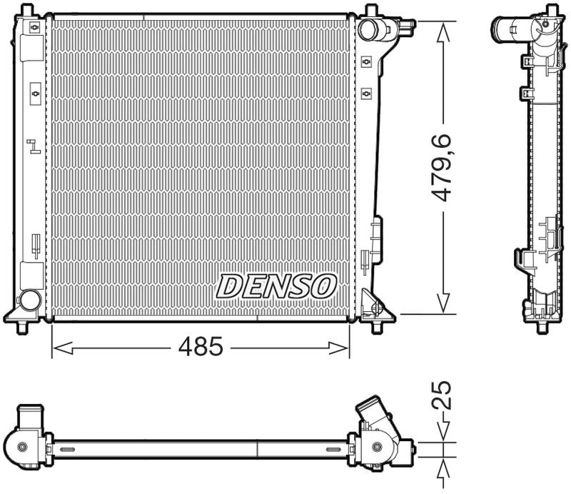 Denso Radiator DRM41031