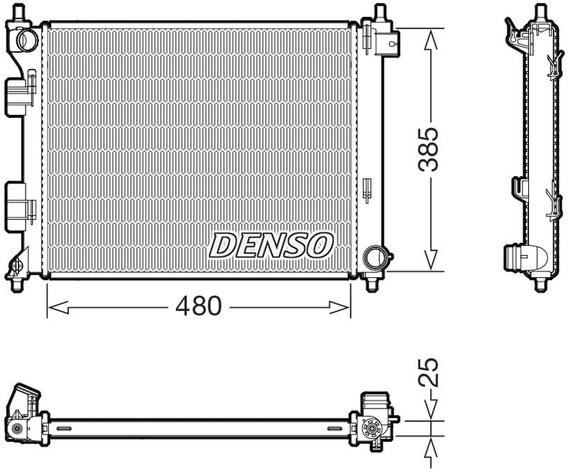 Denso Radiator DRM41034