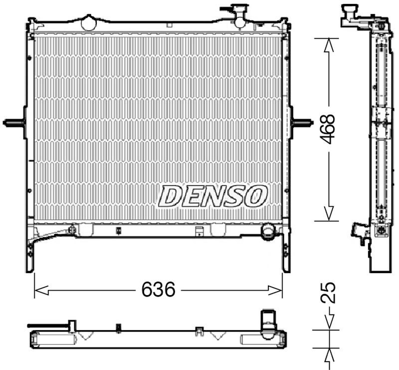 Denso Radiator DRM43001