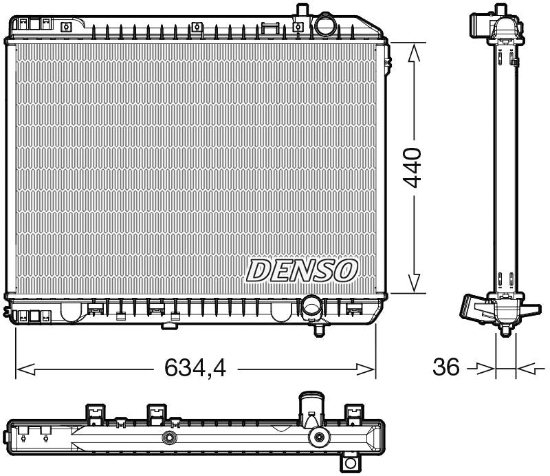 Denso Radiator DRM43008