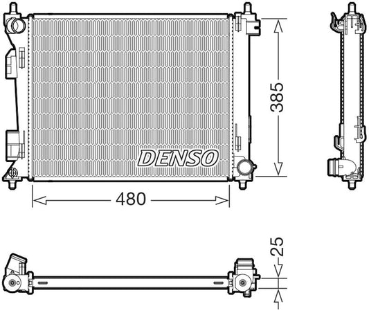 Denso Radiator DRM43010