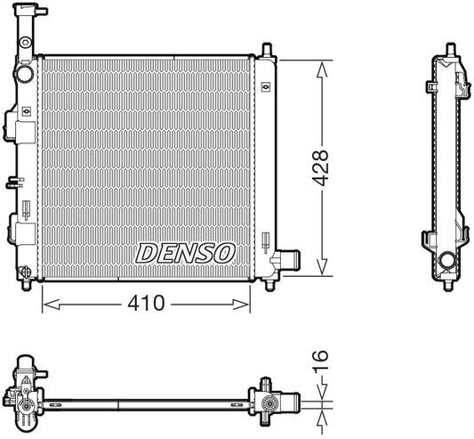 Denso Radiator DRM43014