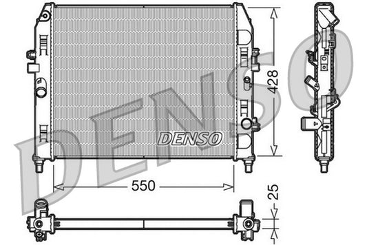 Denso Radiator DRM44008