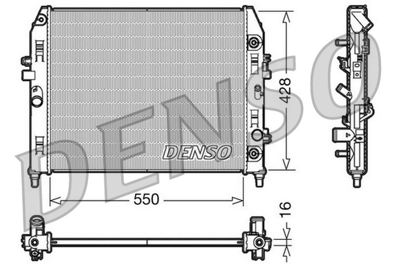 Denso Radiator DRM44009