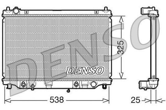Denso Radiator DRM44014