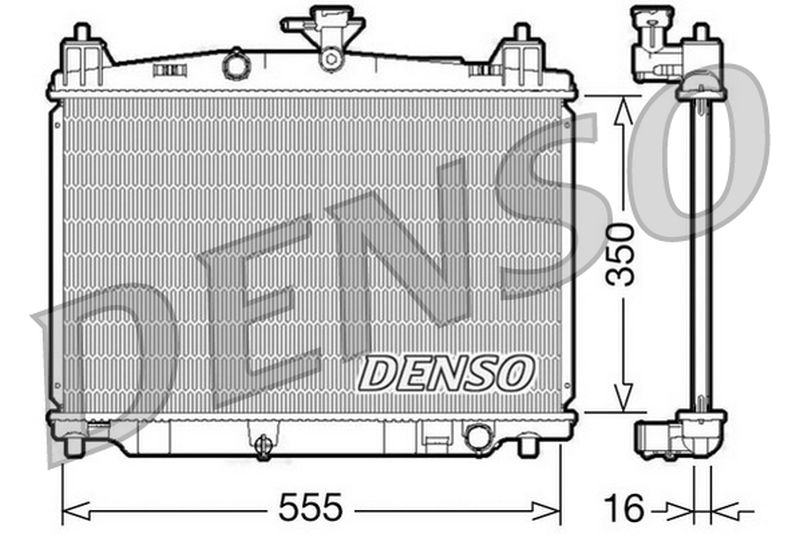 Denso Radiator DRM44016