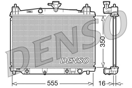 Denso Radiator DRM44018