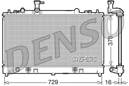 Denso Radiator DRM44024