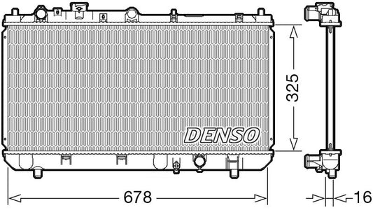 Denso Radiator DRM44032