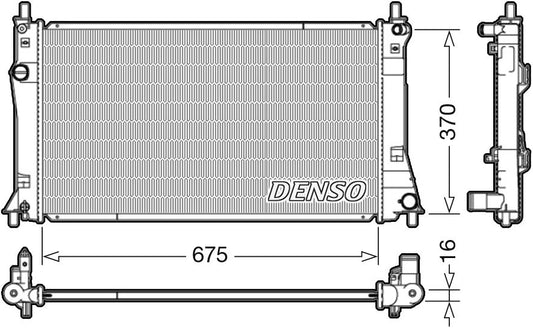 Denso Radiator DRM44035