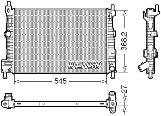Denso Radiator DRM44045