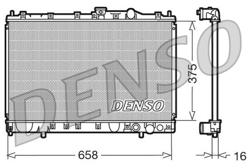 Denso Radiator DRM45002