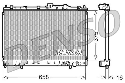 Denso Radiator DRM45002