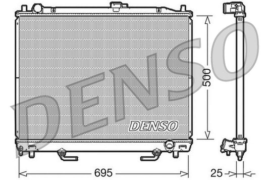 Denso Radiator DRM45007