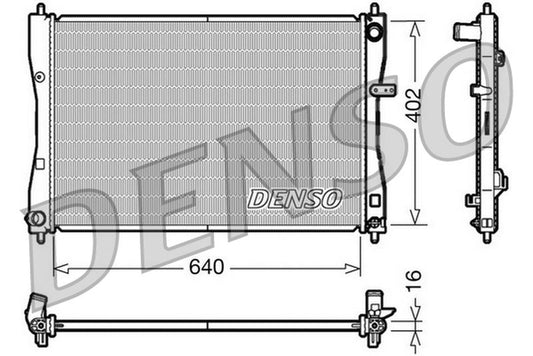 Denso Radiator DRM45009