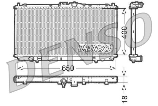 Denso Radiator DRM45010
