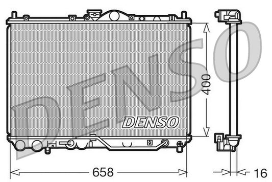 Denso Radiator DRM45011