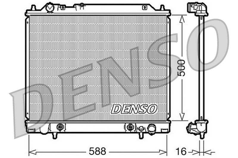 Denso Radiator DRM45013