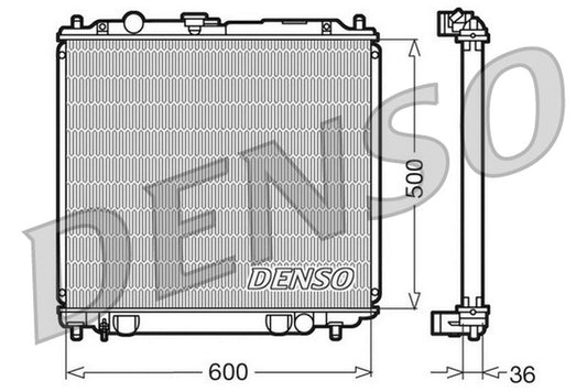 Denso Radiator DRM45014