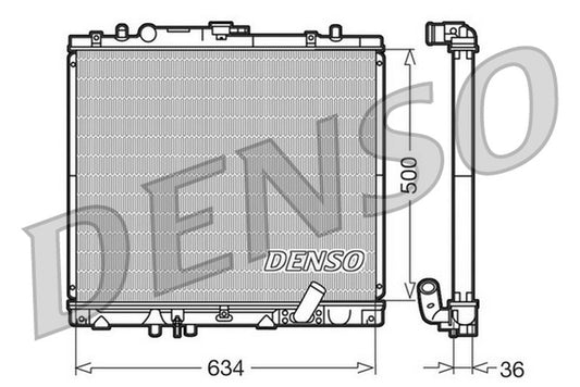 Denso Radiator DRM45020
