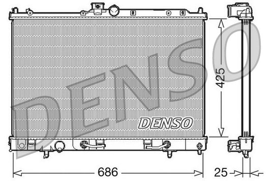 Denso Radiator DRM45027