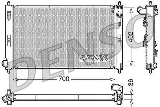 Denso Radiator DRM45029