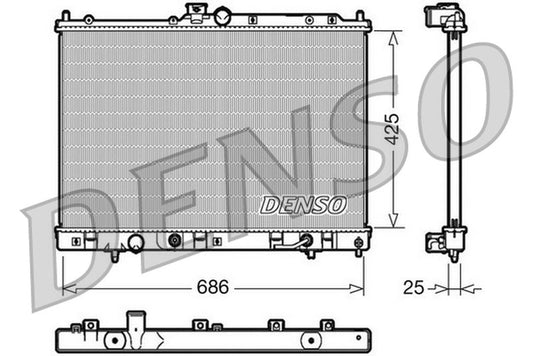 Denso Radiator DRM45030