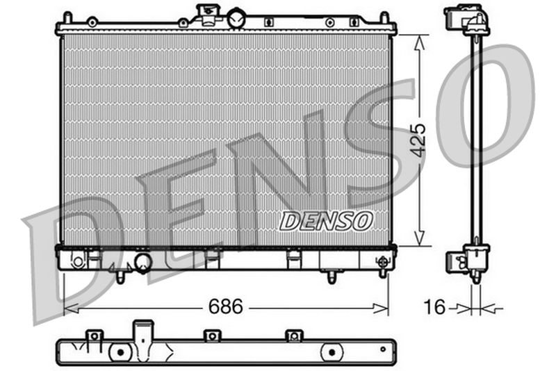 Denso Radiator DRM45031