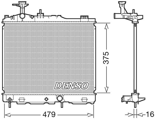 Denso Radiator DRM45039
