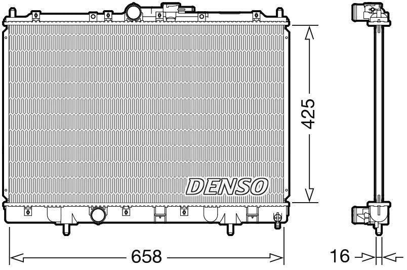 Denso Radiator DRM45051