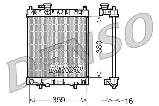 Denso Radiator DRM46001