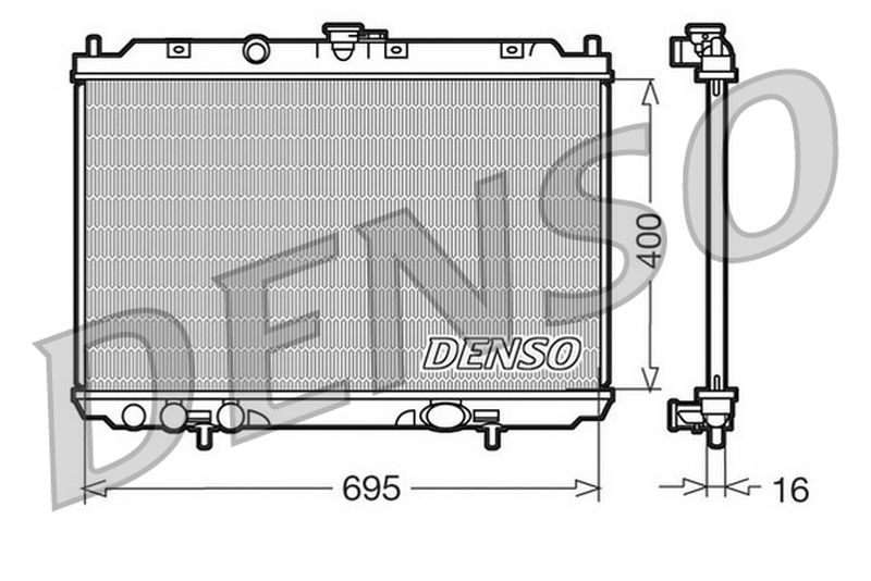 Denso Radiator DRM46013