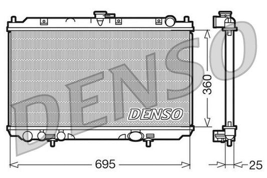 Denso Radiator DRM46014