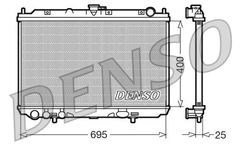 Denso Radiator DRM46016