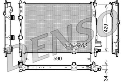 Denso Radiator DRM46018