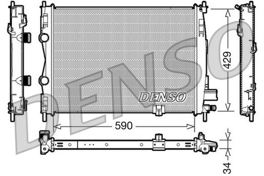 Denso Radiator DRM46018