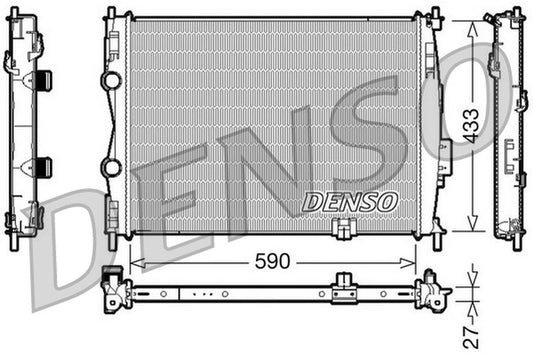 Denso Radiator DRM46019