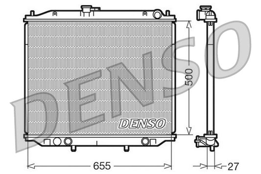 Denso Radiator DRM46020