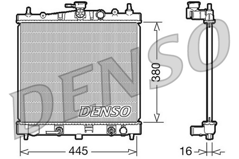 Denso Radiator DRM46021